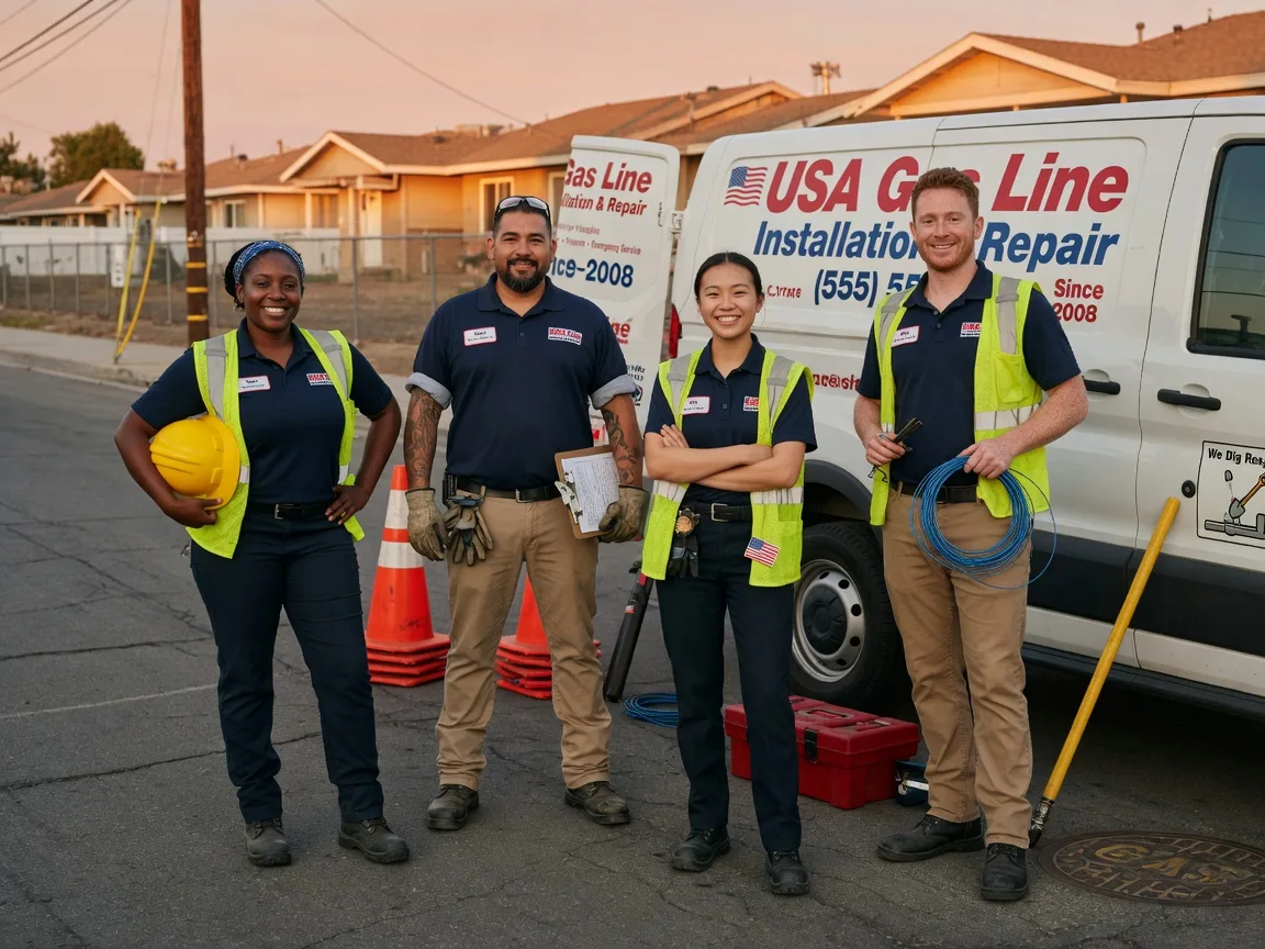 Gas Line Installation company in Crenshaw, MS